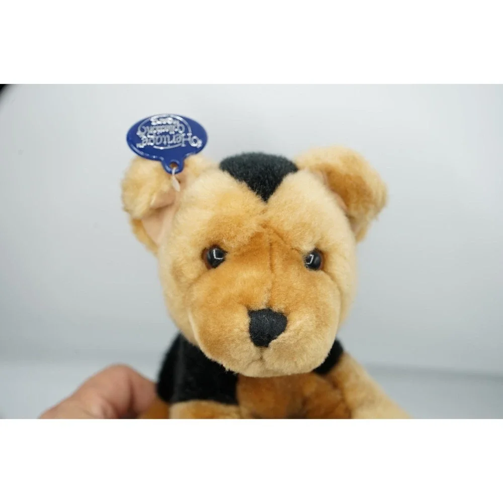 Vintage 2000 Heritage Collection by Ganz - Stuffed Brown Dog Plush Toy‎ ~ Y2K